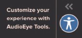 Customize your experience with AudioEye Tools.