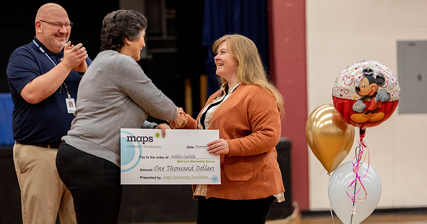 Maps Teacher Grant Program Awards $25,000 to Local Teachers