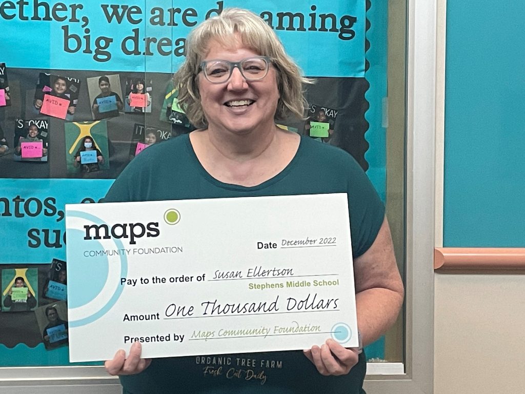 teacher Grants Susan Ellertson